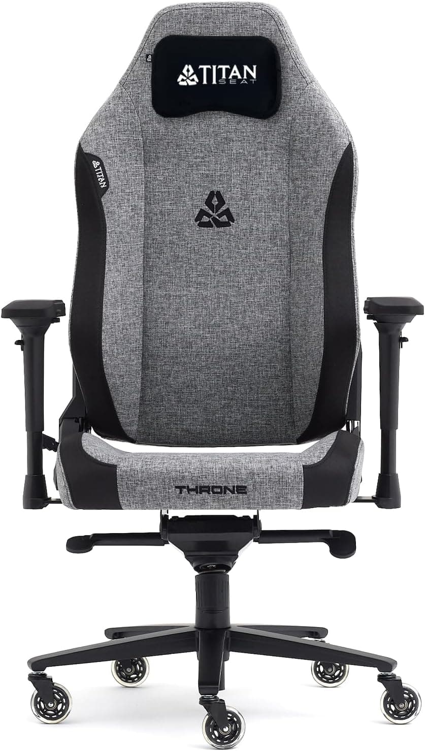 Titanseat Throne Chromium Kumaş Oyuncu Koltuğu