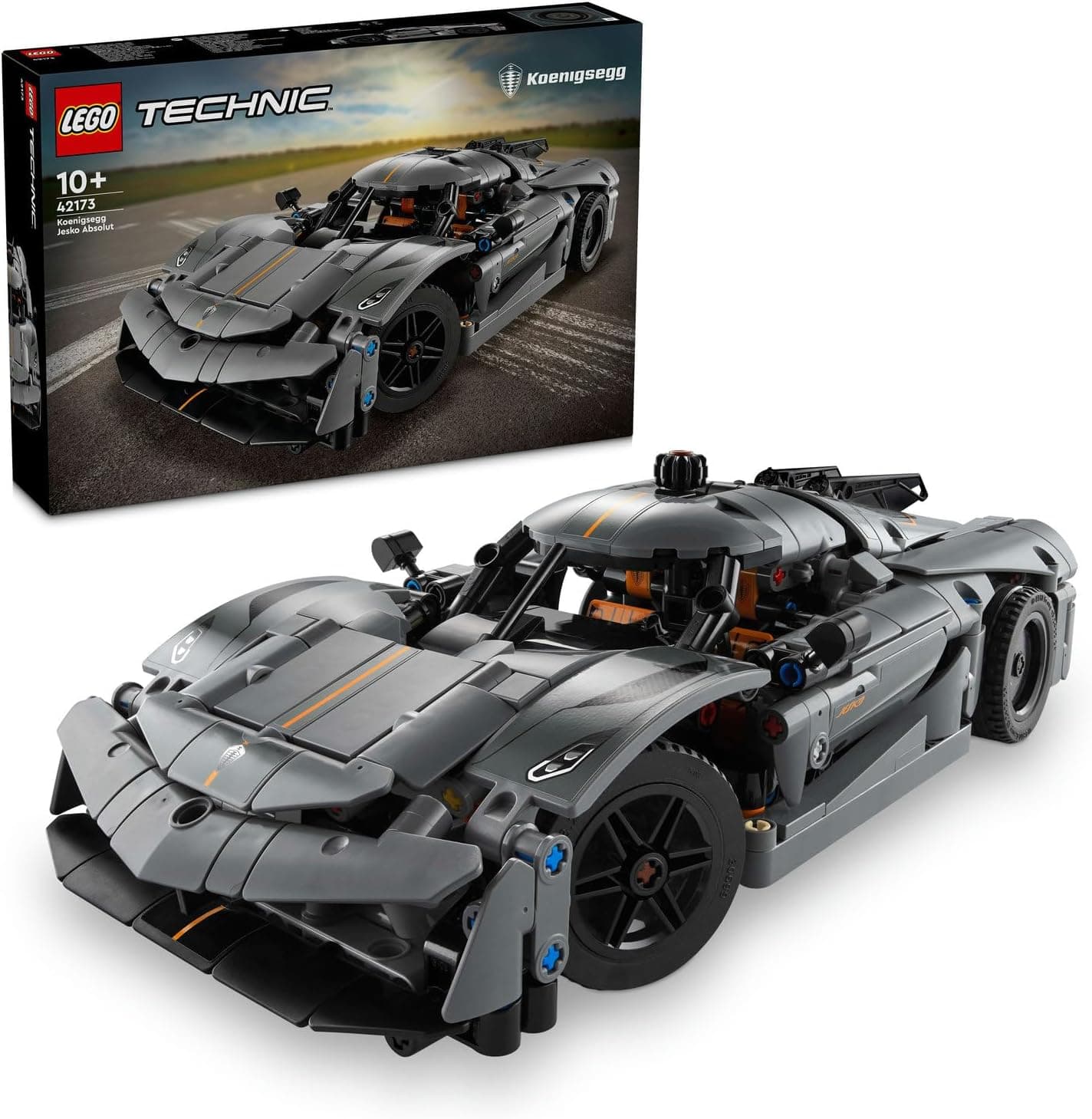 LEGO Technic Koenigsegg Jesko Absolut Gri Hiper Araba 42173