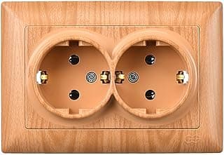 Günsan Visage Akçaağaç İkili Topraklı Priz