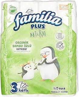 Familia Plus Natural 40'lı Paket Tuvalet Kağıdı