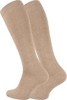 Uçuş & Seyahat Çorabı – Unisex Diz Altı Kompresyon Çorabı – Varis ve Dolaşım Desteği – Tekli – 35-38/39-42/43-46