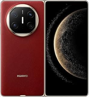 HUAWEI Mate X6, 12+512G, Akıllı Telefon Katlanabilir Form, Ultra İnce ve Dayanıklı, Ultra Chroma Kamera, Kunlun Glass 2. Nesil, HUAWEI X-True™ Ekran ve Canlı Çoklu Görev, Nebula Kırmızı