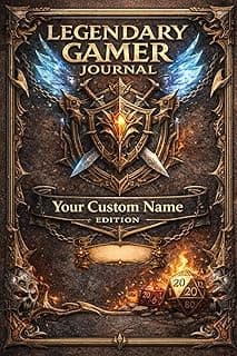 Legendary Gamer Elite Journal: Anime Character Designer – Personalized Notebook