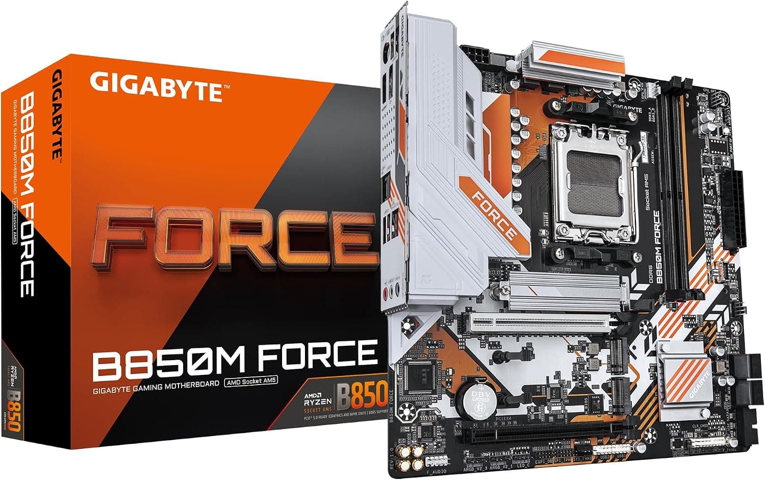 GIGABYTE ANAKART AMD AM5 MATX B850M FORCE