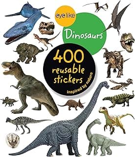 Eyelike Stickers: Dinosaurs