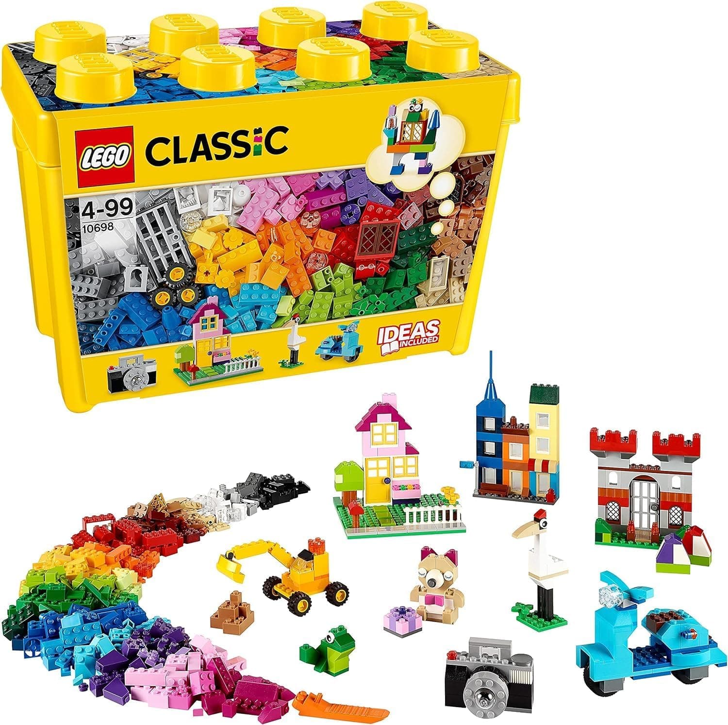 LEGO Classic Büyük Boy Yaratıcı Parçalar Yapım Kutusu 10698