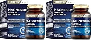 Nutraxin Magnesium Complex Gıda Takviyesi, 60 Tablet (2 paketi)