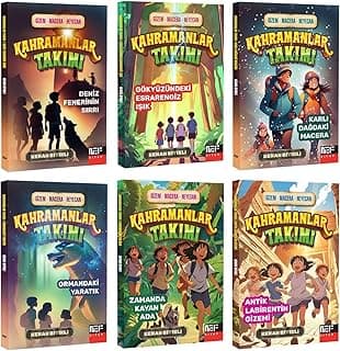 Kahramanlar Takımı – 6 Kitaplık Macera ve Gizem Serisi | Çocuklar İçin Sürükleyici Hikayeler | 9-12 Yaş Kitap Seti