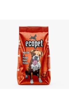 Ecopet Kuzu Etli ve Pirinçli Yetişkin Köpek Maması 15 KG