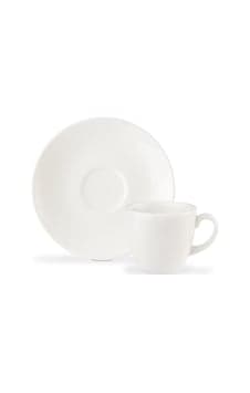 Madame Coco Benard 6 Kişilik 12 Parça Kahve Fincan Seti - Beyaz - 110 ML