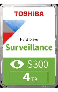 Toshiba S300 HDWT840UZSVA 3.5" 4 TB 5400 RPM SATA 3 HDD