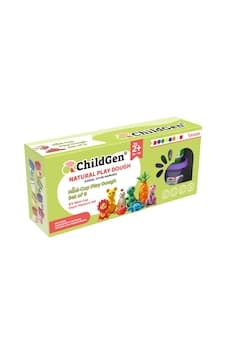 Doğal Oyun Hamuru - Mini-cup- 8'li Set 8x65gr Çok  Renkli