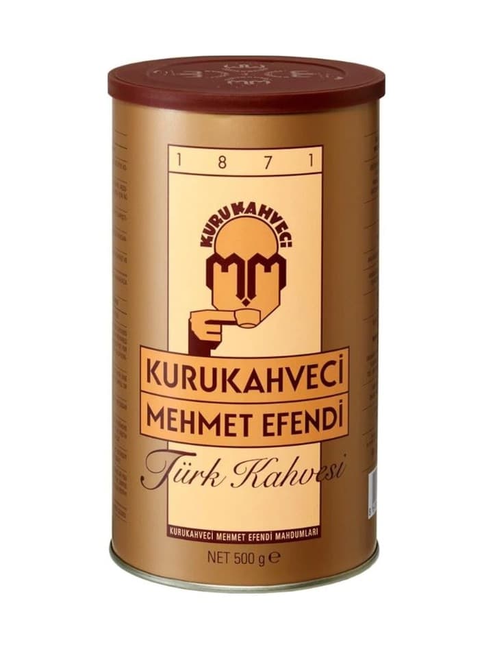 Kurukahveci Mehmet Efendi Türk Kahvesi Teneke 500 G