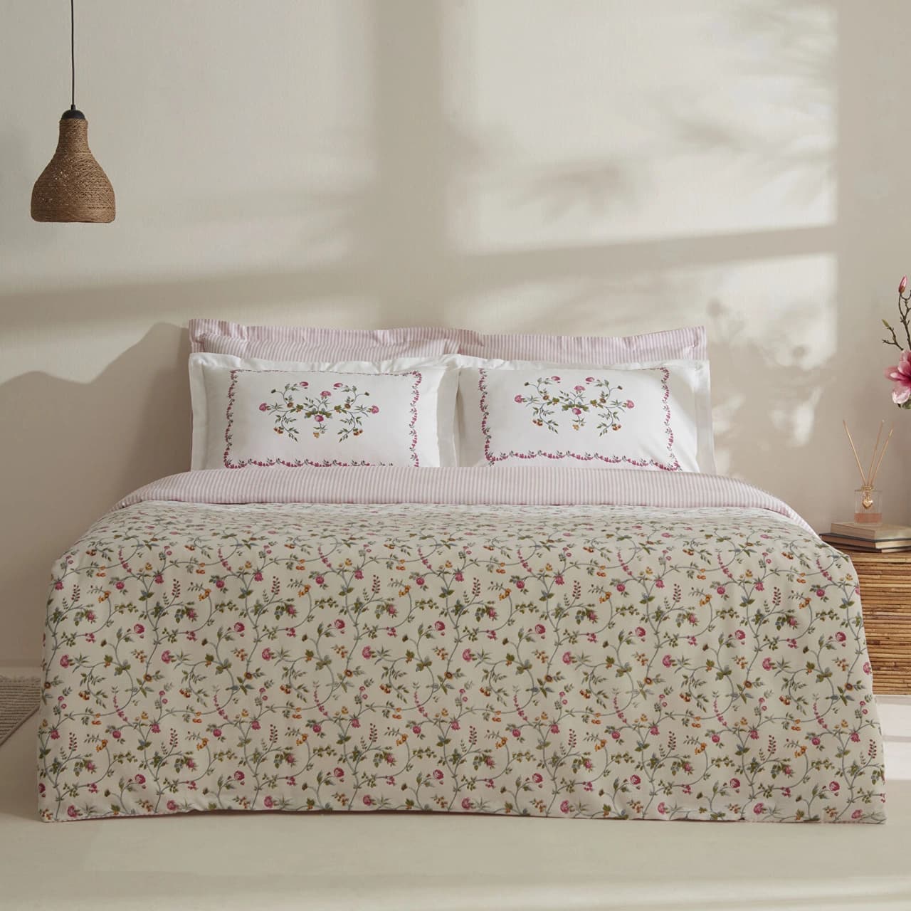 Karaca Home Brain Krep Çift Kişilik Nevresim Takımı Multicolur Renkli