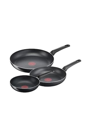 Tefal Titanyum 1X SimpleCook Difüzyon Tabanlı 3'lü Tava Seti