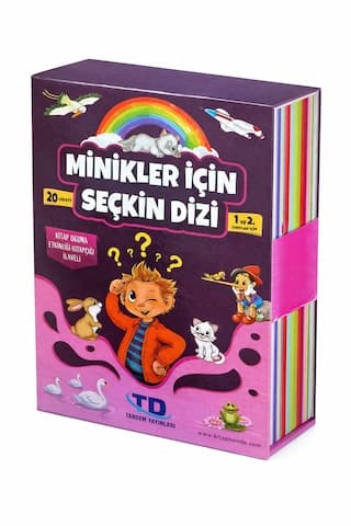 Tandem Yayınları Minikler İçin Seçkin Dizisi 20 Kitap 1.Sınıflar İçin + Değerlendirme Kitapçığı