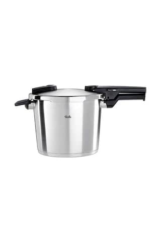 Fissler Vitaquick Premium 6lt Düdüklü Tencere Haşlama Aparatlı Gümüş