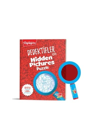 Dedektifler Için Hidden Pictures  Puzzle - Dikkat Atölyesi Yayınları