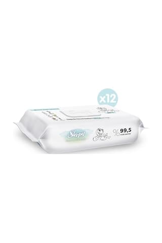 Sleepy Bio Natural Yenidoğan Islak Bebek Bakım Havlusu 12 x 40'lı 480 Yaprak
