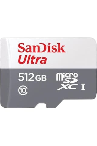 Sandisk Ultra 512 GB Microsdxc 100 MB/S Hafıza Kartı