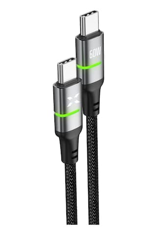 Xenon Smart Type C Hızlı Şarj Kablosu Type-c To Type-c, 60w, 480 Mpbs, 2m, Pd, Örgü, Led Göstergeli X6422