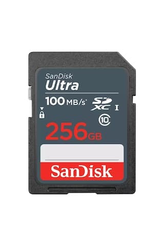 Sandisk Ultra SDSDUNR-256G-GN3IN 256 GB 100 MB/S SDXC Hafıza Kartı