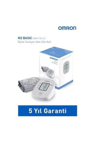 Omron M2 Basic HEM-7121J-E Intellisense Koldan Dijital Tansiyon Aleti