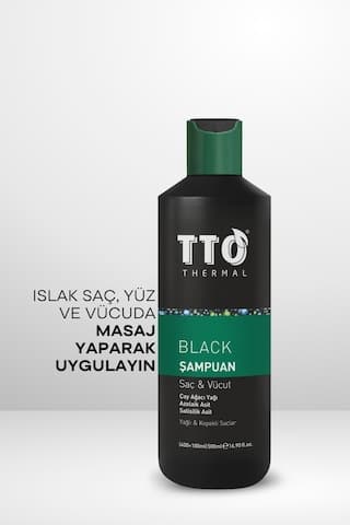 Tto Thermal Black Saç ve Vücut Şampuanı 500  ML