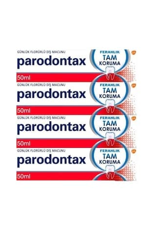 Parodontax Tam Koruma Ekstra Ferahlık Diş Macunu 4 x 50 ML
