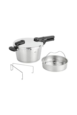 Fissler Vitaquick Black Düdüklü Tencere 4.5 LT