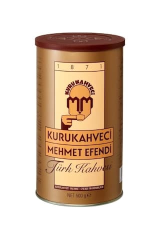 Kurukahveci Mehmet Efendi Türk Kahvesi Teneke 500 G