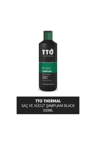 Tto Thermal Black Saç ve Vücut Şampuanı 500  ML