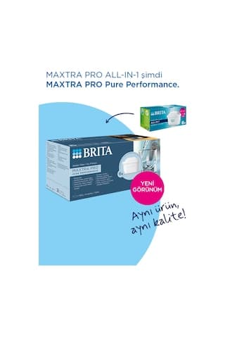 BRITA MAXTRA PRO Pure Performence Yedek Su Arıtma Filtresi, 20'li