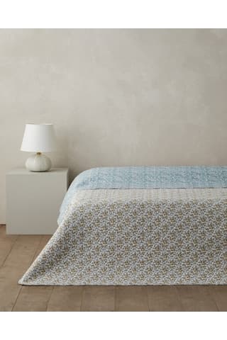 English Home Daisy Charm King Size Çok Amaçlı Örtü 220x240 Cm Yeşil