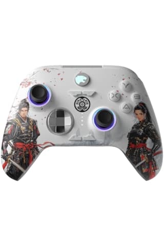 GamePower Force RGB Kablosuz Beyaz Gamepad (2.4G, Bluetooth,Kablolu) (PC Uyumlu) + Çanta