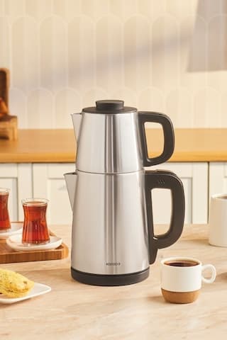 Karaca Tea Break Inox Çelik Su Isıtıcı & Çay Makinesi
