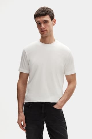 D's Damat Ds Damat Relaxed Fit Beyaz %100 Pamuk T-shirt 6hc14ort02005 Beyaz