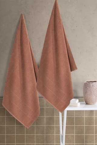 Royal 70x140 Cm 2'li Banyo Havlu Seti, %100 Pamuklu Havlu Takımı 001