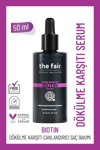 the fair. Drone-Targeted Biotin Dökülme Önleyici Vegan Saç Serumu %1 Hyalufiller Drone + Biotin 50 ML