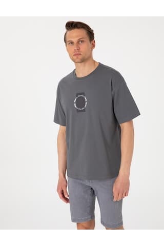 Pierre Cardin Erkek Antrasit Tişört 50310155-vr006 Antrasit