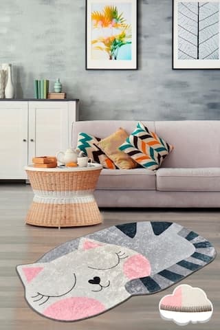 Bıg Cat 60X100 Cm Dekoratif Halı
