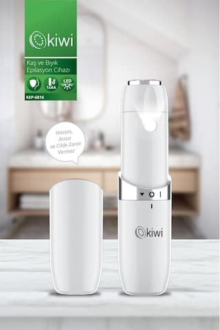 Kiwi Kep-6816 Kaş, Yüz, Hassas Bölgeler İçin Otomatik Işıklı Cımbız