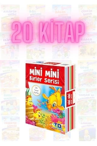 Mini Mini Birler Serisi 1. Ve 2.sınıf 20 Kitap Kutulu Okuma Seti