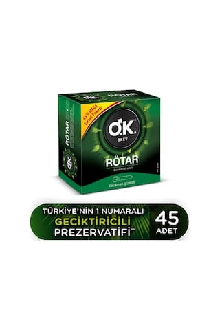 Okey Rötar Prezervatif 45'li