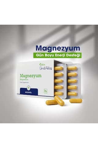 Dr. Ümit Aktaş Magnezyum Takviyesi 60 Kapsül
