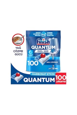 Finish Quantum Özel Seri Bulaşık Makinesi Deterjanı Kapsül Tablet 100 Adet