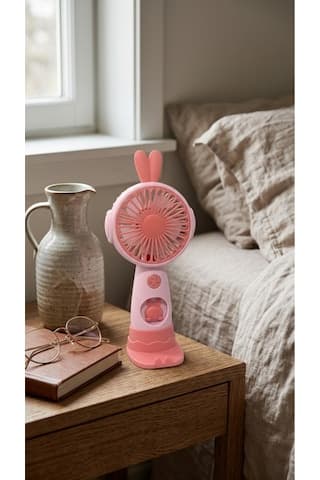 Renkli Mini El Fanı, Taşınabilir Kompakt Tasarım Usb Şarjlı Güçlü Soğutucu Fan-pl102