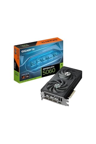 Gigabyte Geforce Rtx 5060 Eagle Oc 8gb Dlss4 128 Bit Gddr7 Ekran Kartı