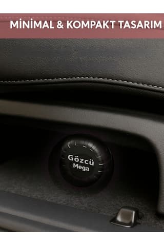 Gözcü Mobil Mega Takip Cihazı Ios Android Uyumlu Motor Araç Taşıt Gps Cihazı Su Geçirmez 5-10 Dakika Aralıklı