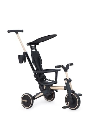 Huggy 6in1 Funtrike Siyah 3 Tekerlekli Bebek Bisikleti